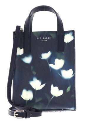 Ted Baker Tualipa Nano Tulip Print Icon Bag Navy