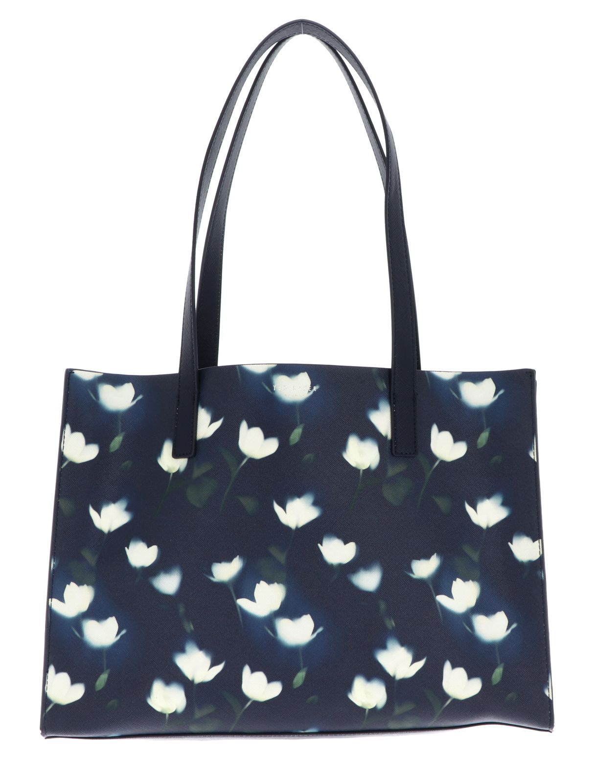 Ted Baker Tuiicon Elongated Tulip Printed Icon Bag Navy