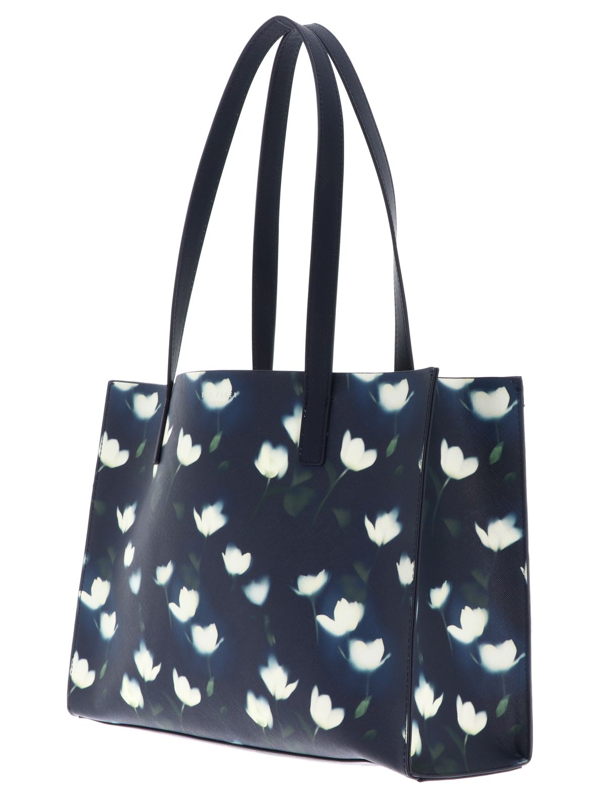 Ted Baker Tuiicon Elongated Tulip Printed Icon Bag Navy Ted Baker Tuiicon Elongated Tulip Printed Icon Bag Navy