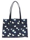 Ted Baker Tuiicon Elongated Tulip Printed Icon Bag Navy