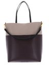 Ted Baker Wynslow Woven Handle Colourblock Bag L Wine