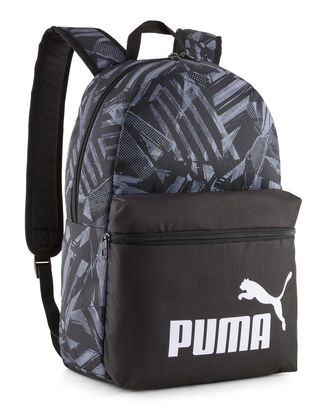 PUMA Phase AOP Backpack Black - Graphic AOP
