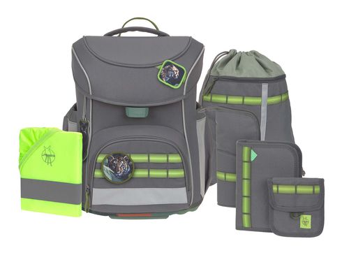 Lässig Unique School Set Slim 7-teilig Antracite