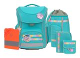 Lässig Unique School Set Slim 7-teilig Turquois