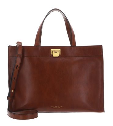 THE BRIDGE Leila Tote Bag Marrone 14 / Oro