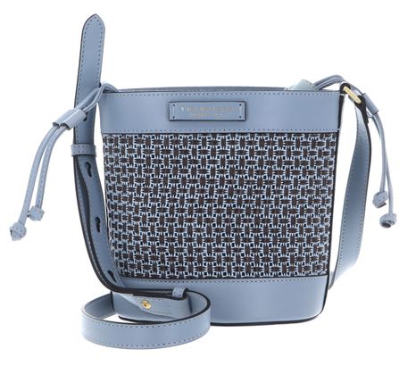 THE BRIDGE Luna Bucket Bag Acqua / Oro