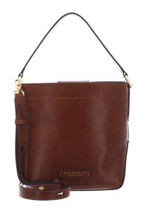 THE BRIDGE Larissa Bucket Bag Marrone 14 / Oro
