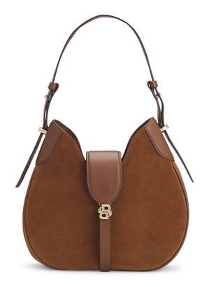 BOSS Beyond Hobo Bag S Medium Brown