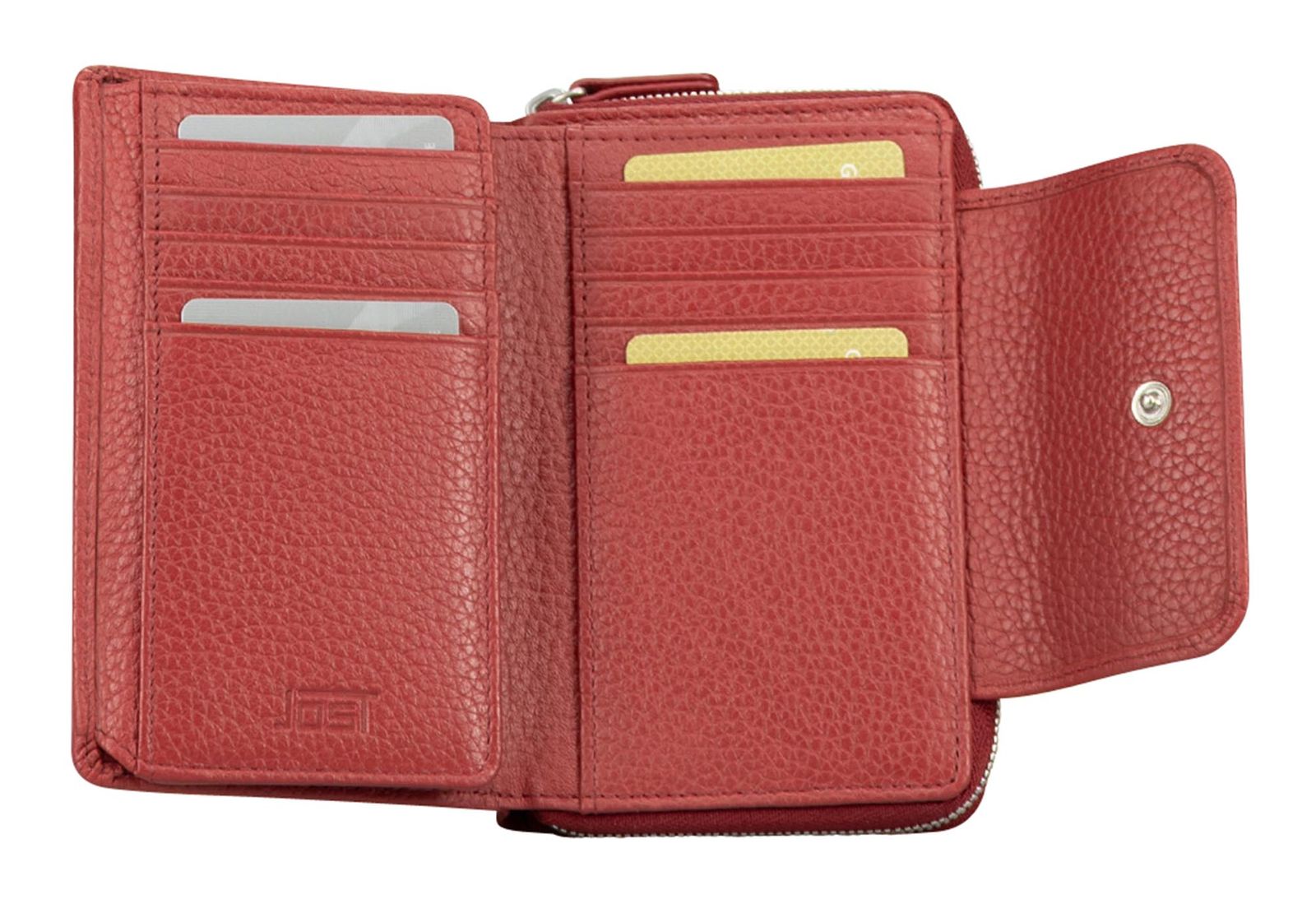 JOST Vika Zip Wallet M Red JOST Vika Zip Wallet M Red