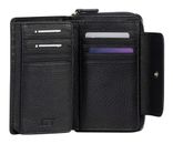 JOST Vika Zip Wallet M Black