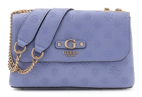 GUESS Dita Convertible XBody Flap Grey Blue Logo