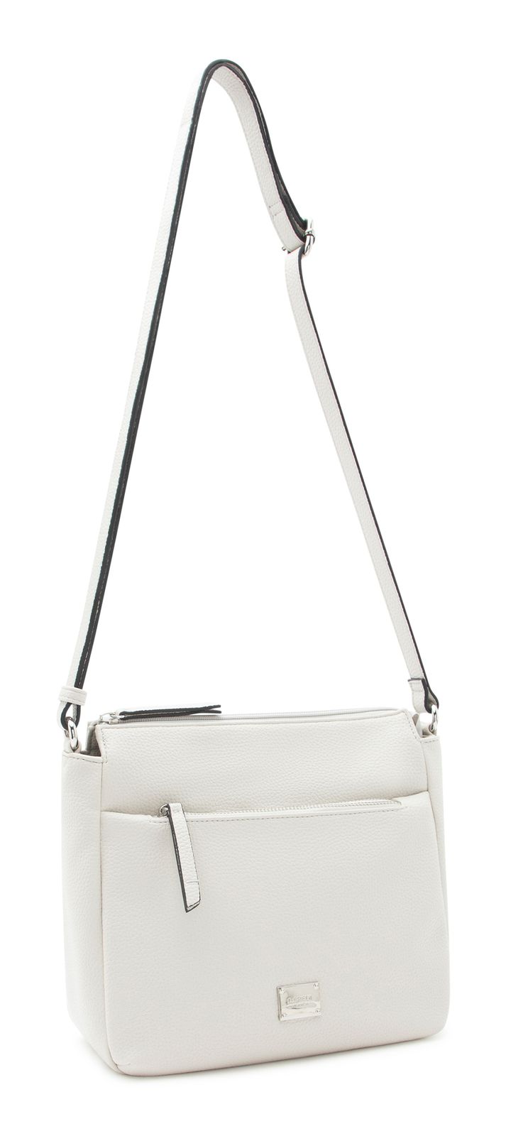 L.CREDI Budapest Crossbody Bag Light Gray L.CREDI Budapest Crossbody Bag Light Gray