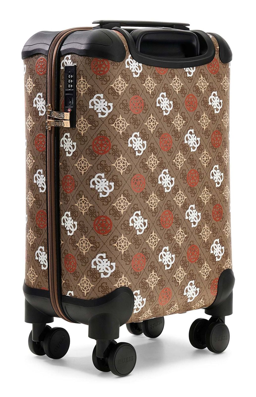 GUESS Eliette Logo 18 in 8-Wheeler Latte Logo / Ginger GUESS Eliette Logo 18 in 8-Wheeler Latte Logo / Ginger