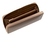 Calvin Klein Emblem Zip Around Wallet Desert Taupe
