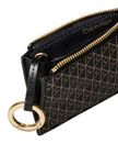 Calvin Klein Emblem Top Zip Cardcase Black