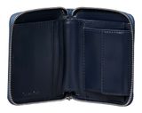 Calvin Klein Foil Logo Medium Zip Around Wallet Key Largo