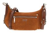 GUESS Marsha Mini Crossbody Bag Cognac