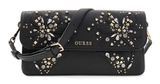 GUESS Sadie Flap Shoulder Bag Black