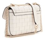 GUESS Sandy Convertible Xbody Flap Bag Cream White