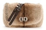 GUESS Mavis Convertible Xbody Flap Bag Espresso Multi