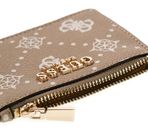 GUESS Carrie Logo SLG Credit Card Case Biscotti Logo