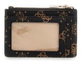 GUESS Carrie Logo SLG Credit Card Case Espresso Logo