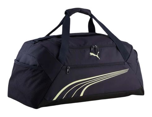 PUMA Fundamental Sports Bag M New Navy - Apple Spritz