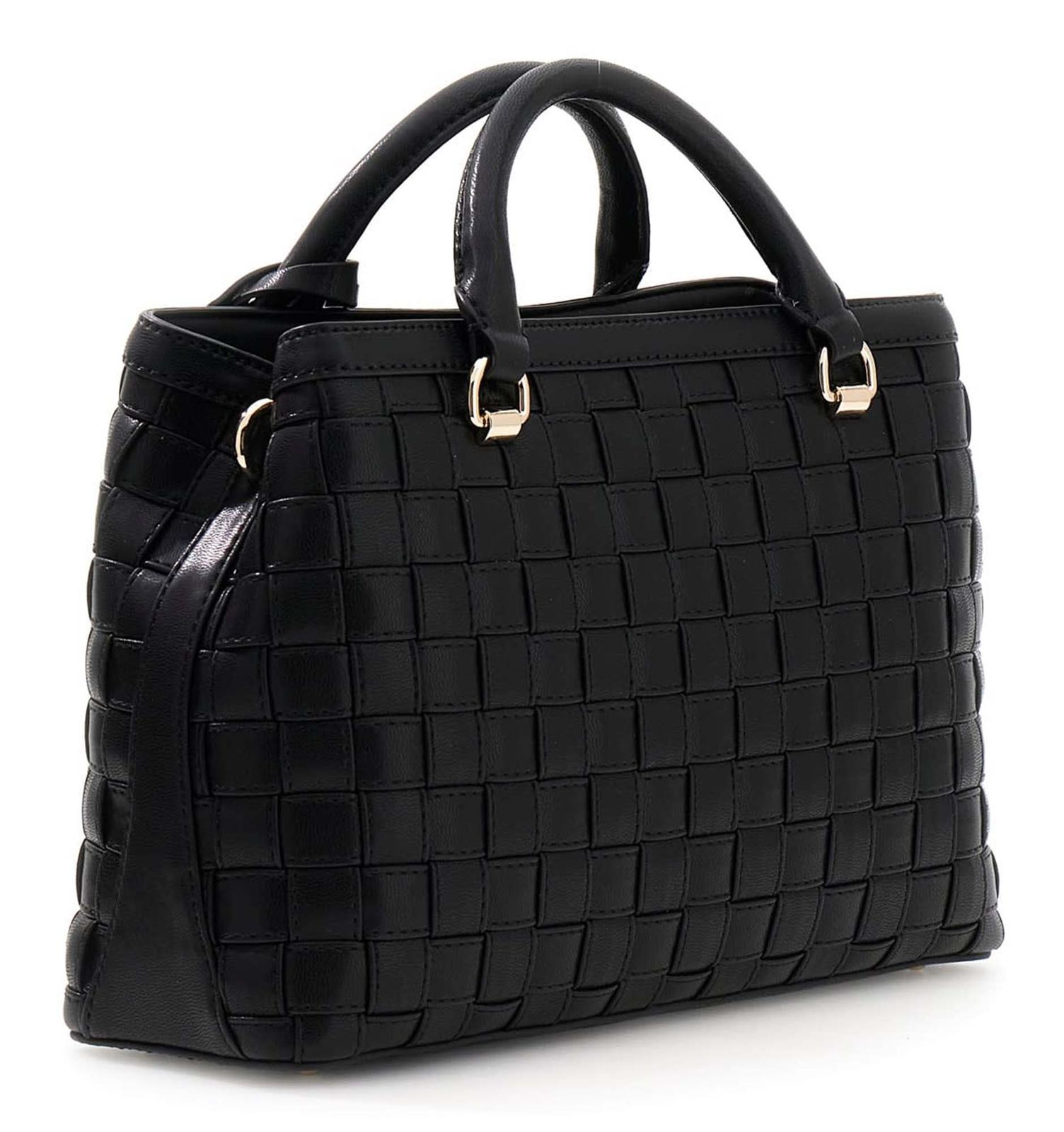 GUESS Sandy Girlfriend Satchel Black GUESS Sandy Girlfriend Satchel Black