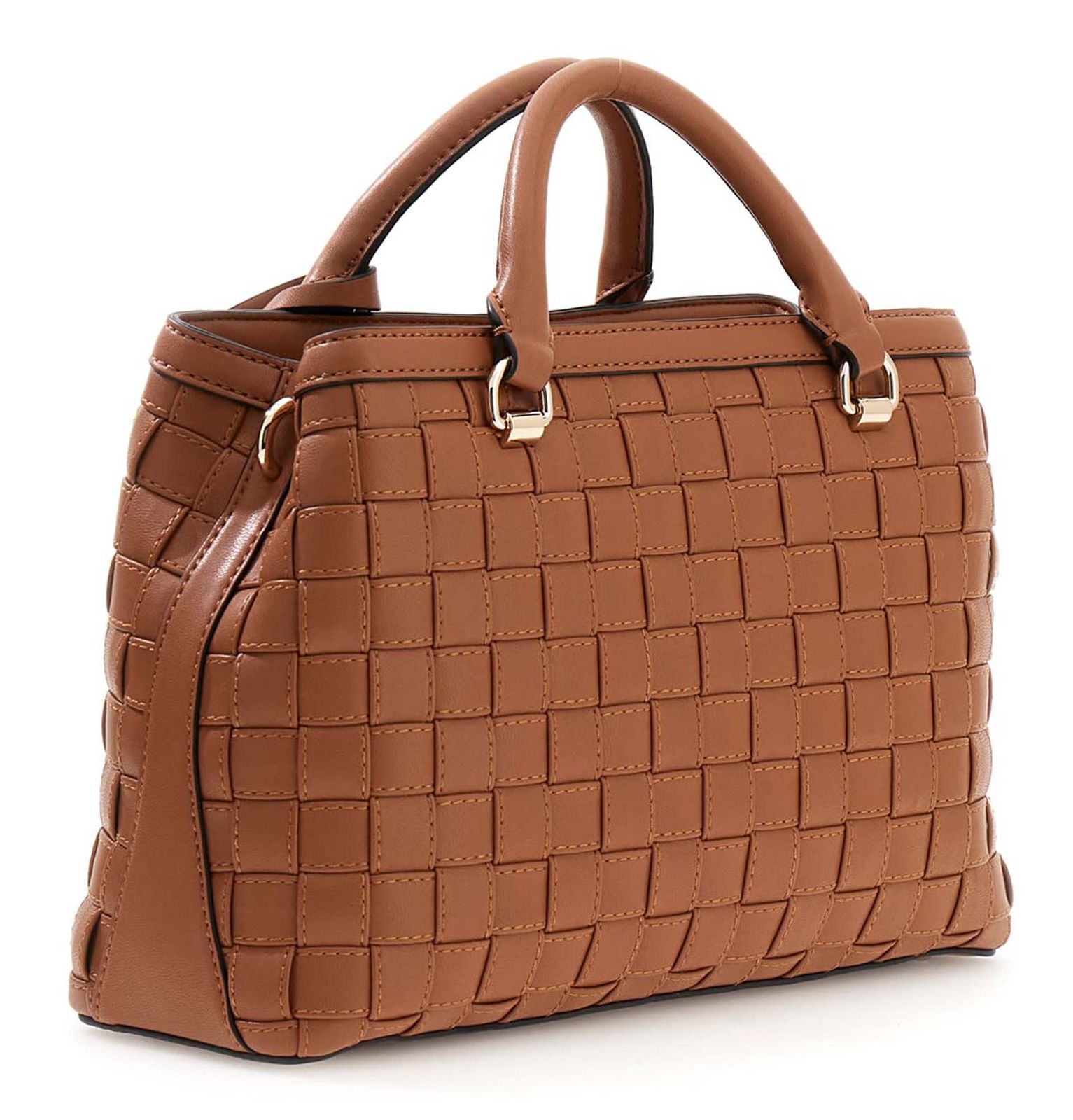 GUESS Sandy Girlfriend Satchel Caramel GUESS Sandy Girlfriend Satchel Caramel