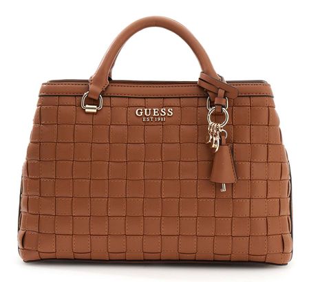 GUESS Sandy Girlfriend Satchel Caramel