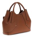 GUESS Darcy Girlfriend Satchel Cognac
