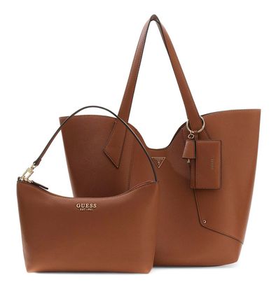 GUESS Darcy 2 in 1 Tote L Cognac