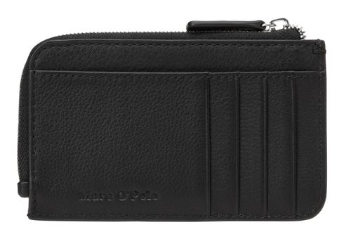 Marc O'Polo Florica Leather Zip Wallet Black