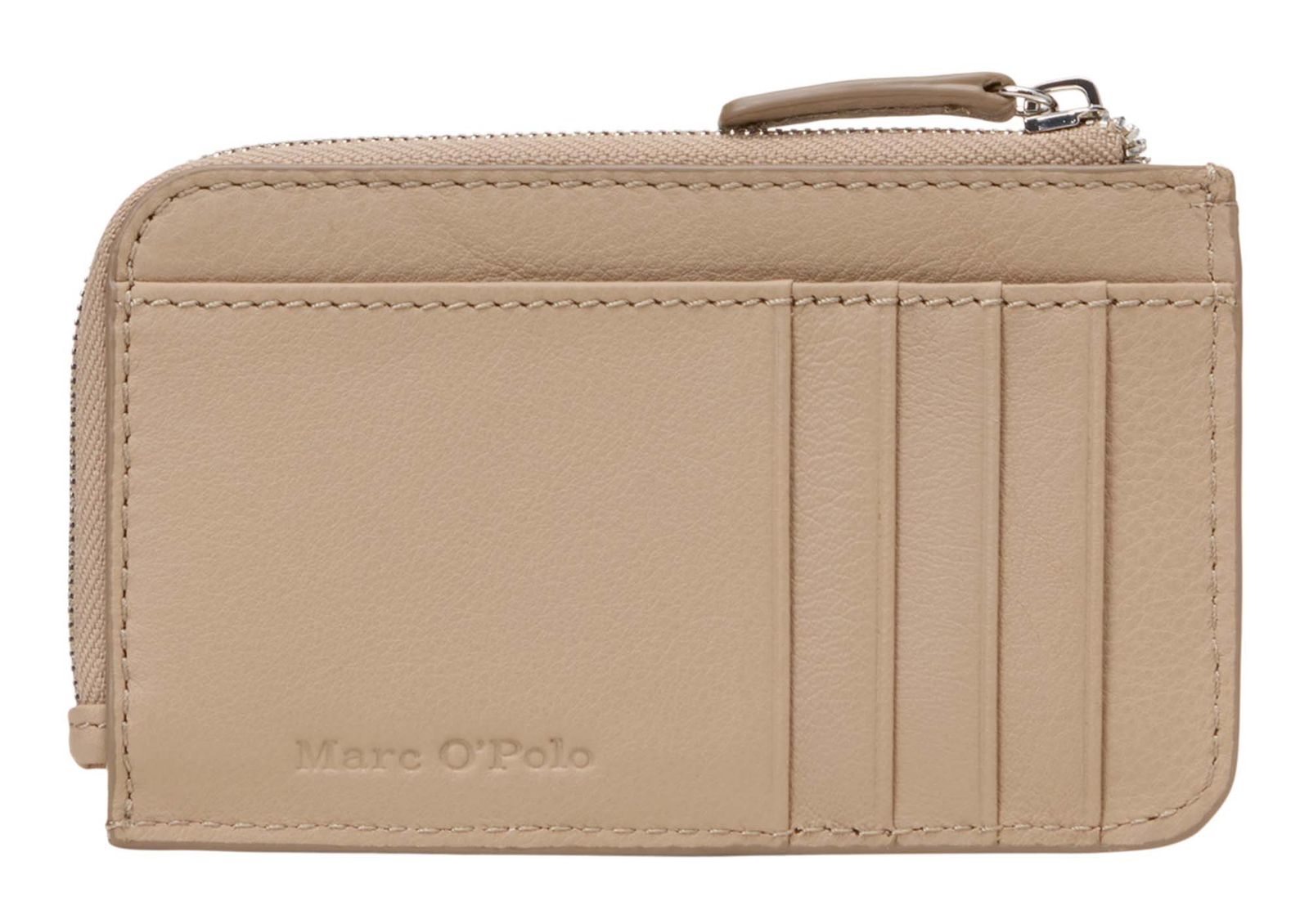 Marc O'Polo Florica Leather Zip Wallet Earthy Taupe