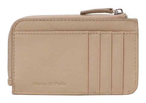 Marc O'Polo Florica Leather Zip Wallet Earthy Taupe