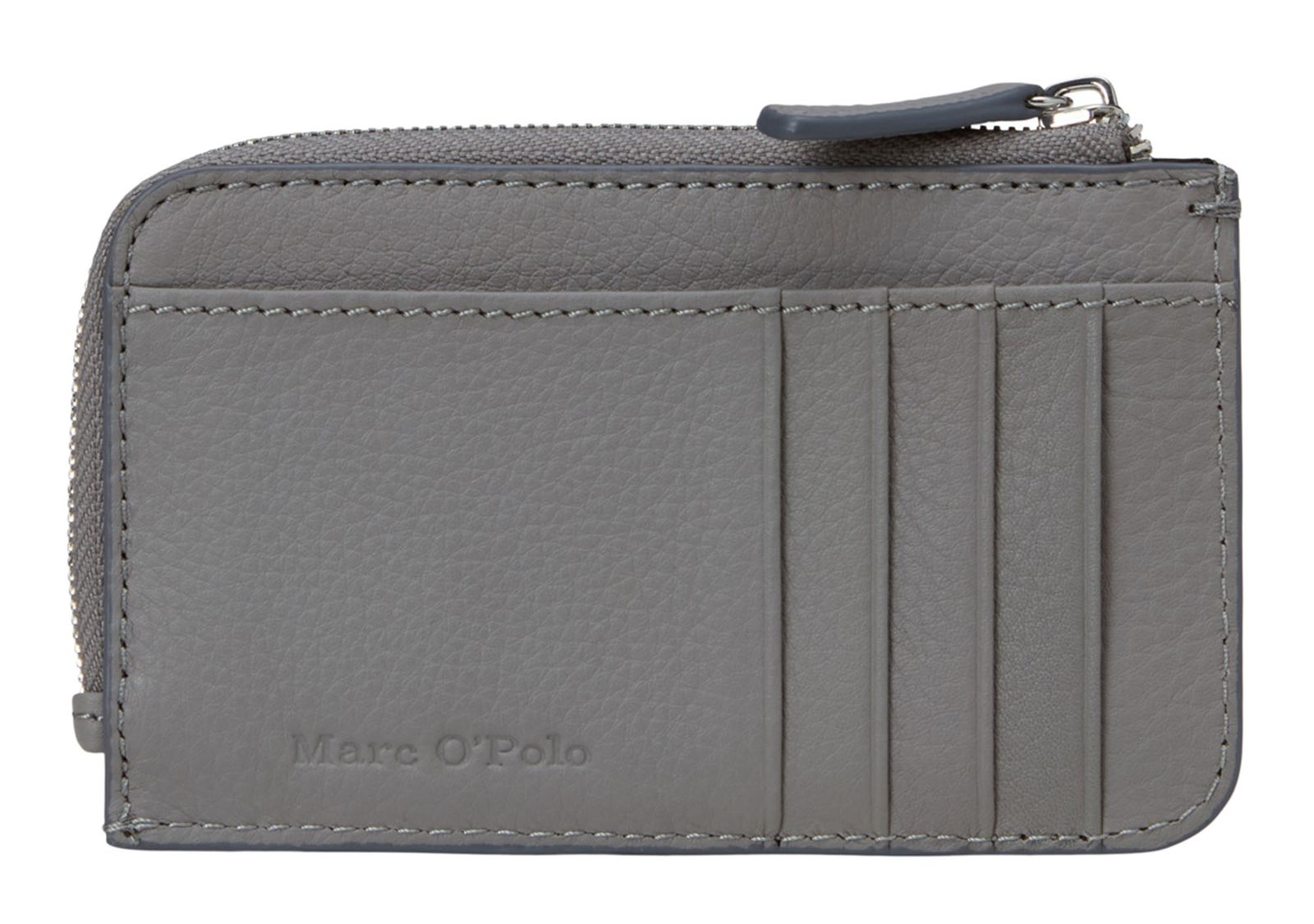 Marc O'Polo Florica Leather Zip Wallet Basalt Grey