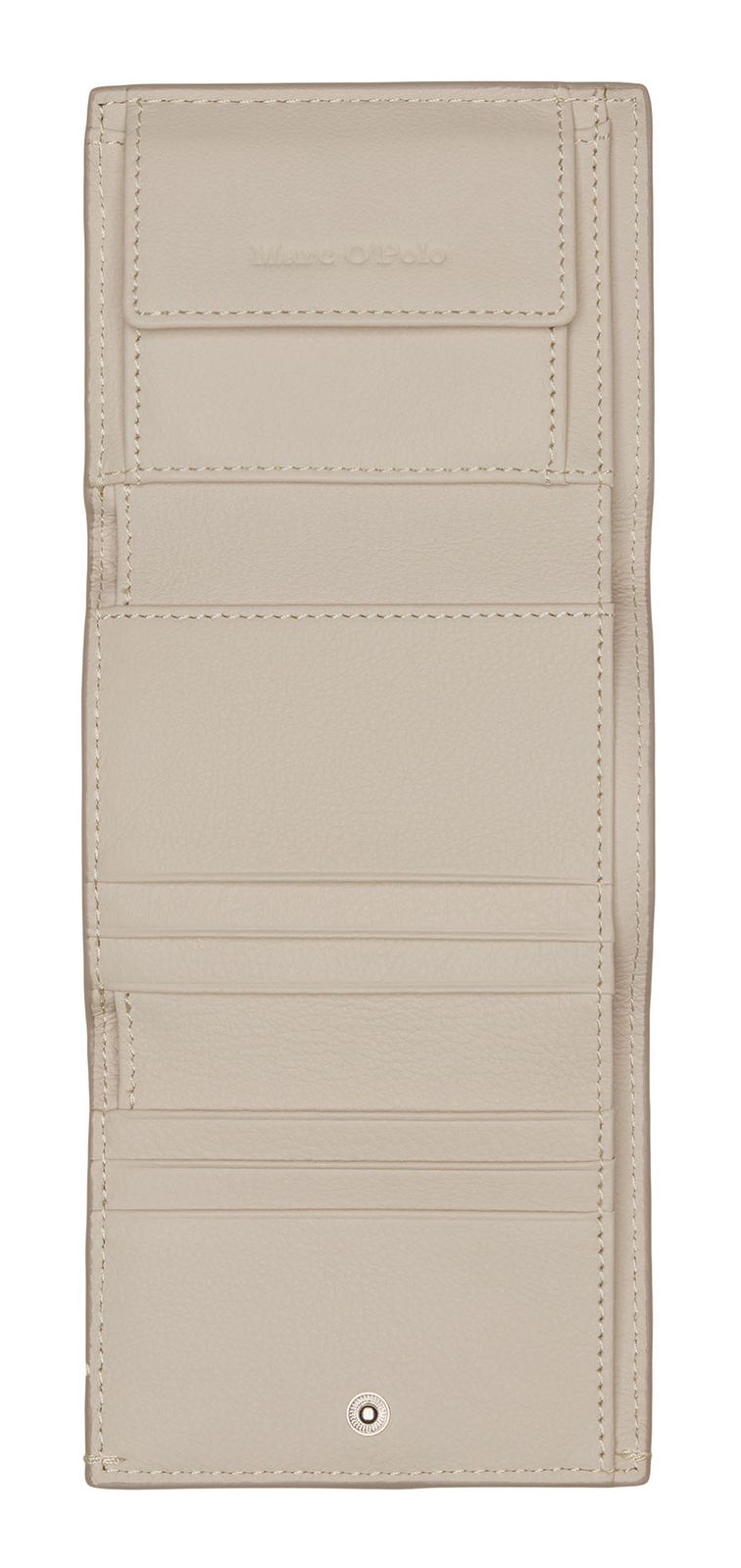 Marc O'Polo Judis Leather Combi Wallet Grey Silk Marc O'Polo Judis Leather Combi Wallet Grey Silk