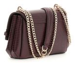 GUESS Melinda Mini Convertible Xbody Flap Bag Burgundy