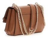 GUESS Melinda Mini Convertible Xbody Flap Bag Cognac