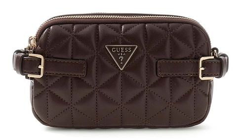 GUESS Paisleigh Mini Camera Bag Espresso