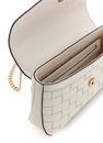 GUESS Sandy Convertible Xbody Flap Bag Cream White
