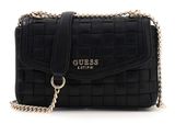 GUESS Sandy Convertible Xbody Flap Bag Black