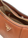 GUESS Darcy Convertible Shoulder Bag Cognac