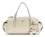 GUESS Kassie Box Satchel S Cream White