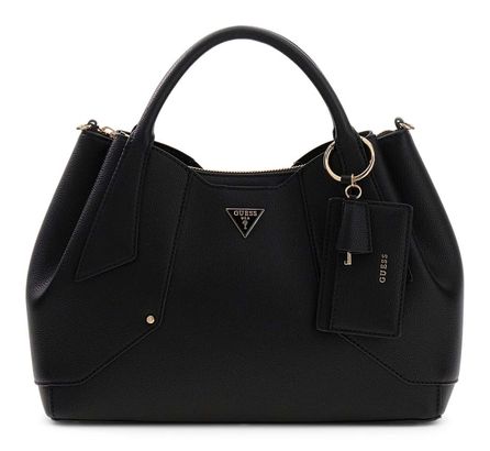 GUESS Darcy Girlfriend Satchel Black