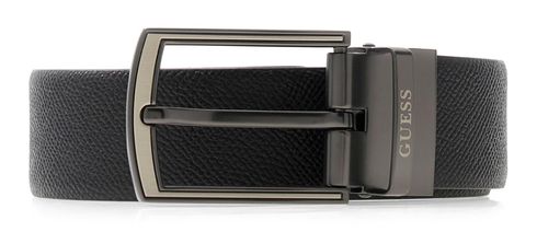 GUESS Adjustable & Reversible Belt H35 W105 Black - kürzbar