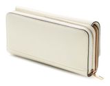 GUESS Brooke Clutch Organizer L Cream White