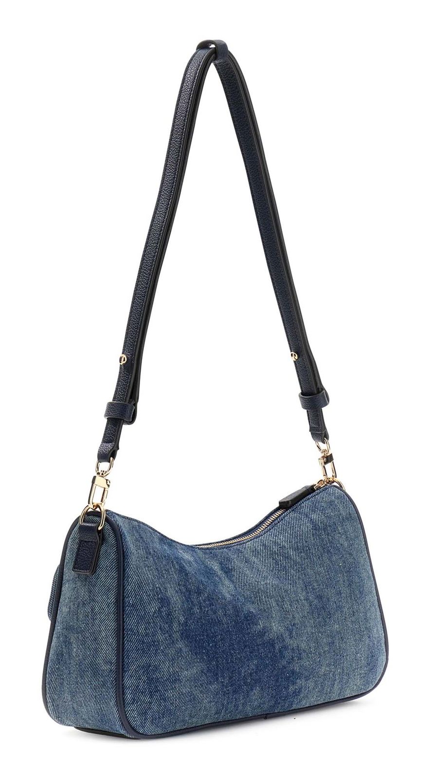 GUESS Kassie Convertible Shoulder Bag Denim GUESS Kassie Convertible Shoulder Bag Denim