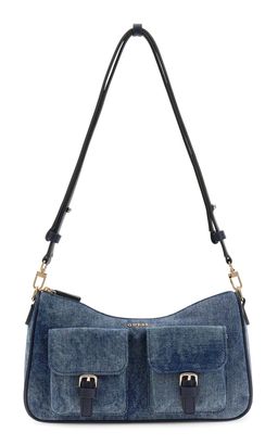 GUESS Kassie Convertible Shoulder Bag Denim