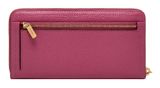 FOSSIL Logan RFID Zip Around Clutch Infinite Pink
